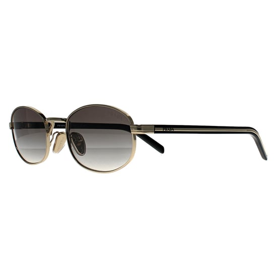 Prada PRB53S ZVN02C blassgoldene Sonnenbrille mit grauem Farbverlauf - Image 2