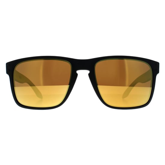 Oakley Holbrook XL OO9417-23 matt schwarz prizm 24k polarisierte Sonnenbrille - Image 1