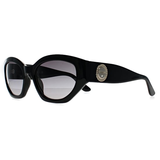 Guess GF6164 01B glänzende schwarz-graue Sonnenbrille mit Farbverlauf - Image 2