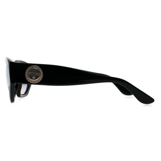 Guess GF6164 01B glänzende schwarz-graue Sonnenbrille mit Farbverlauf - Image 3