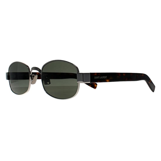 Saint Laurent SL 706 002 silber havanna grau Sonnenbrille - Image 2