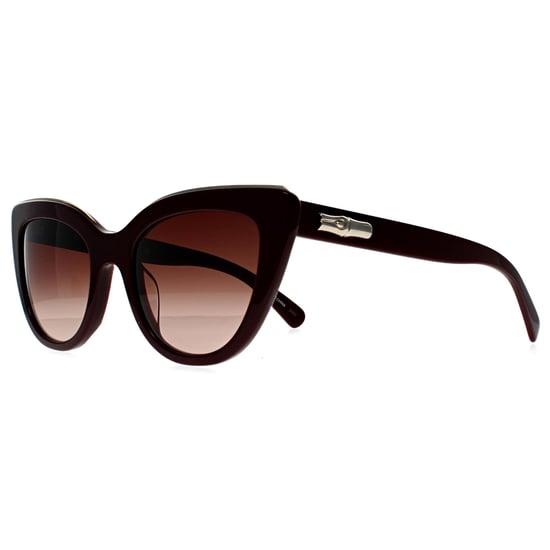 Longchamp LO686S 604 bordeauxbraune Sonnenbrille mit Farbverlauf - Image 2