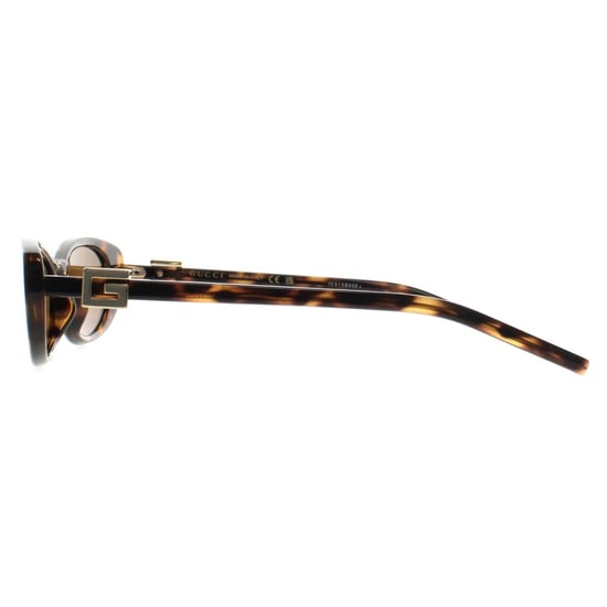 Gucci GG1680S 004 havannabraune Sonnenbrille - Image 3