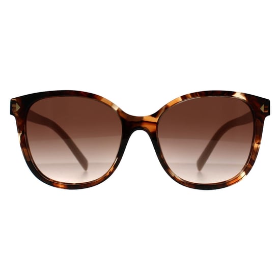 Prada PR22ZS 07R0A6 caramel schildpatt braun Verlauf Sonnenbrille - Image 1