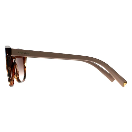 Prada PR22ZS 07R0A6 caramel schildpatt braun Verlauf Sonnenbrille - Image 3