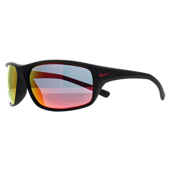 Nike Adrenaline MI EV1134 006 matte schwarze graue Infrarot-Spiegel-Sonnenbrille - Image 2