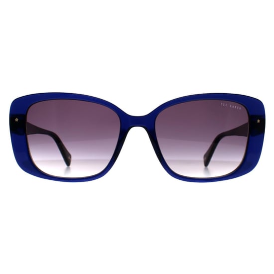 Ted Baker TB1740 Penelope 657 glänzend Kristall navy grau Verlauf Sonnenbrille - Image 1