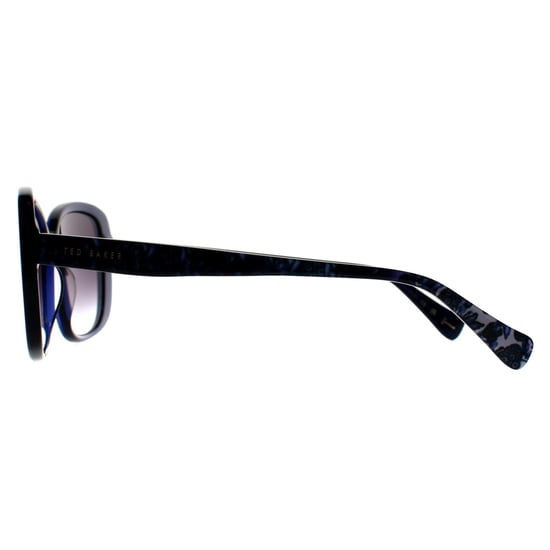 Ted Baker TB1740 Penelope 657 glänzend Kristall navy grau Verlauf Sonnenbrille - Image 3