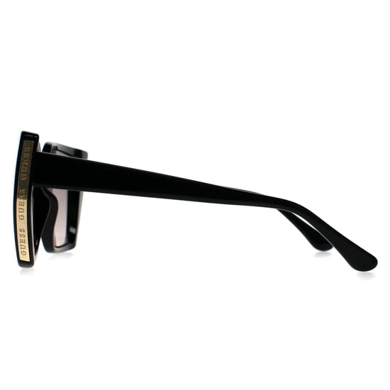 Guess GF6178 01B glänzend schwarz rosa braun Sonnenbrille - Image 3