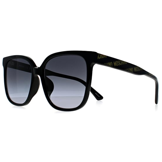 Moschino MOS134/F/S 7RM 9O schwarzes Muster dunkelgrauer Farbverlauf Sonnenbrille - Image 2