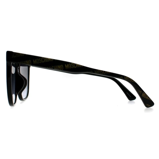 Moschino MOS134/F/S 7RM 9O schwarzes Muster dunkelgrauer Farbverlauf Sonnenbrille - Image 3