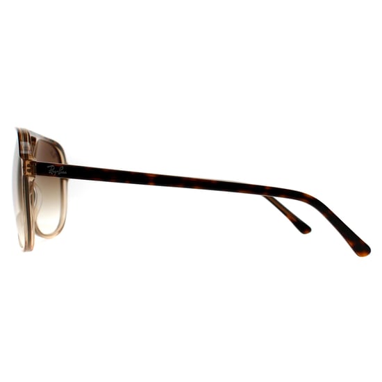 Ray-Ban Bill RB2198 129251 poliert havanna auf transparentem braun hellbraun Farbverlauf Sonnenbrille - Image 3