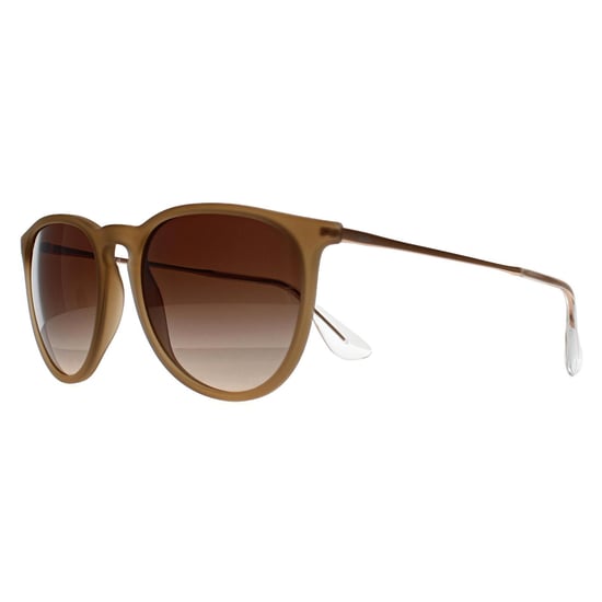 Ray-Ban RB4171 Erika 681413 poliertem Gummi beige Farbverlauf braun Sonnenbrille - Image 2