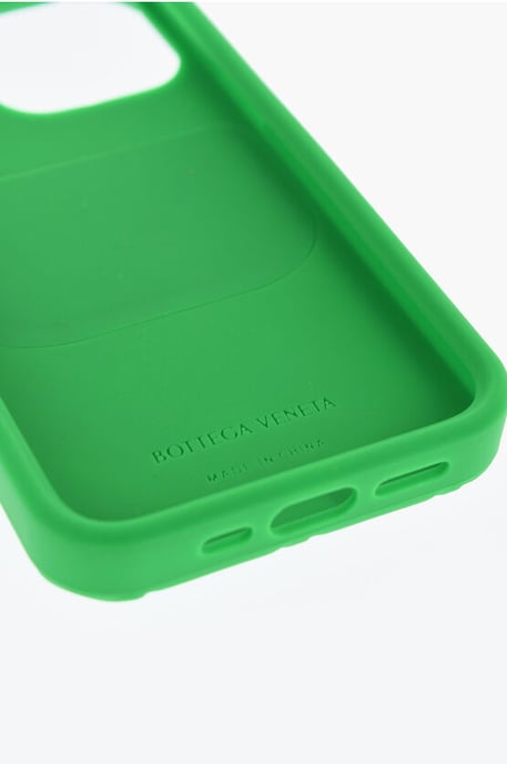 Geflochtene iPhone 13 Pro-Hülle mit Airpods-Halter in Grün - Image 3