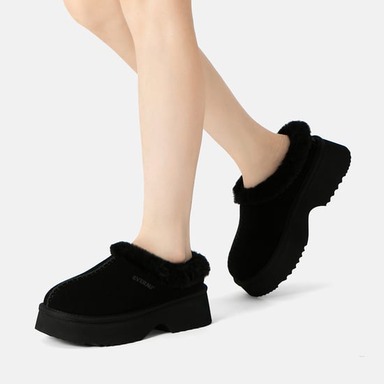 EVER AU Australien Damen Savanna Knöchelhöhe Chunky Plattform Lammfellstiefel - Image 2