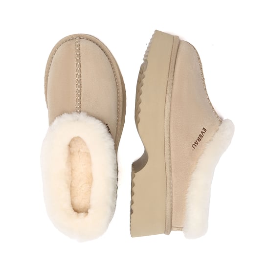 EVER AU Australien Damen Savanna Knöchelhöhe Chunky Platform Schafsleder Stiefel - Image 3