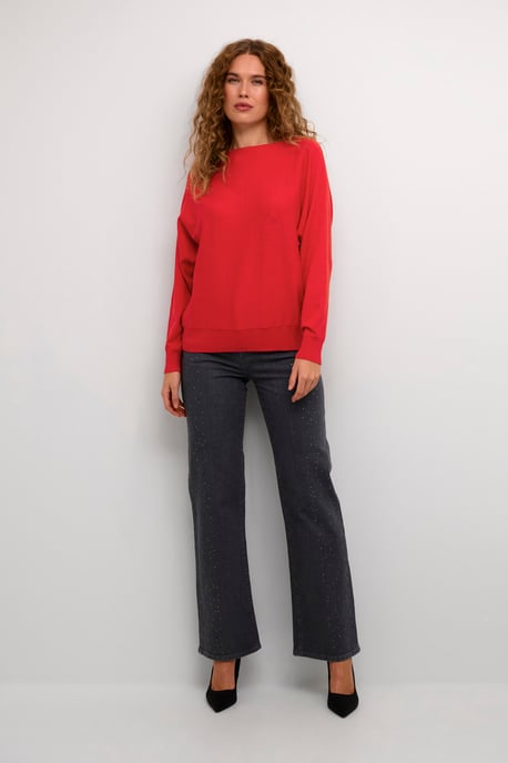 Strickpullover CUannemarie Oversize fit red - Image 4