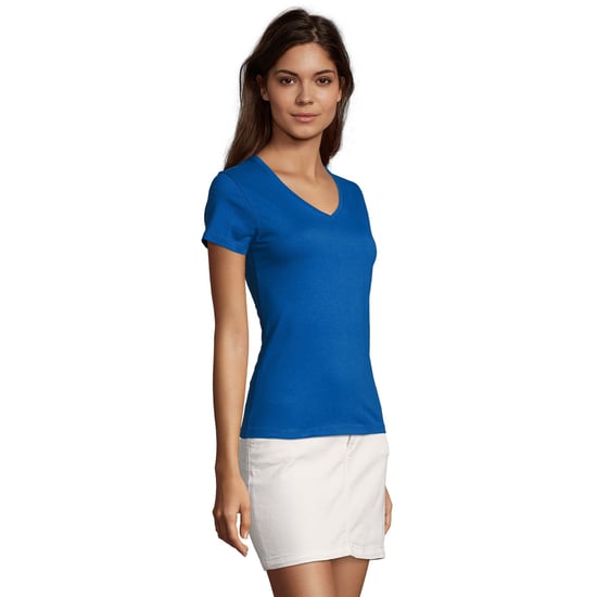SOLS - "Imperial" T-Shirt V-Ausschnitt für Damen (Königsblau) - Image 3