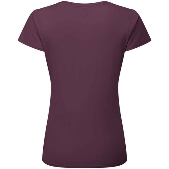 Fruit Of The Damen T-Shirt, enganliegend (Dunkles Pflaumenblau) - Image 2