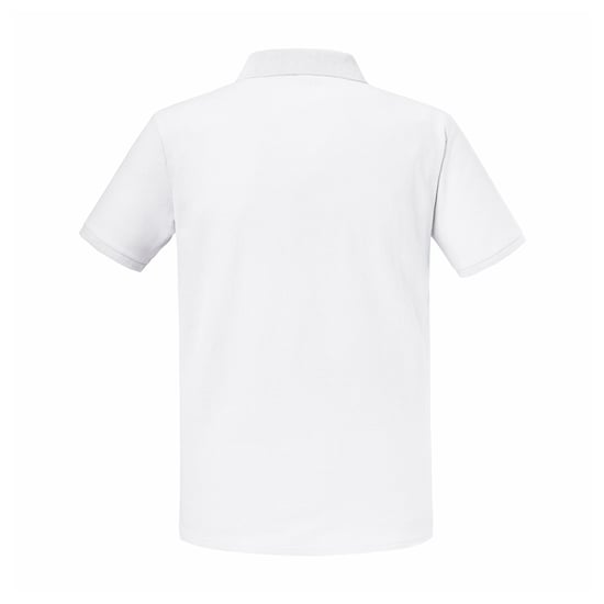 Russell - "Authentic Eco" Poloshirt für Herren (Weiß) - Image 2