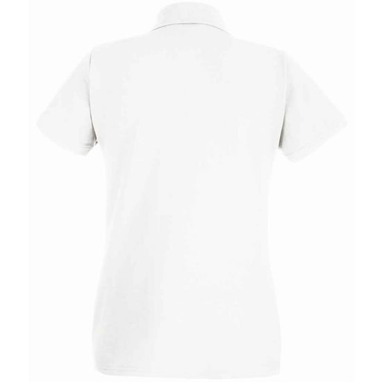 Fruit of the Loom - Poloshirt für Damen (Weiß) - Image 2