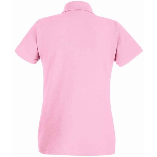 Fruit of the Loom - "Premium" Poloshirt für Damen (Hellrosa) - Image 2