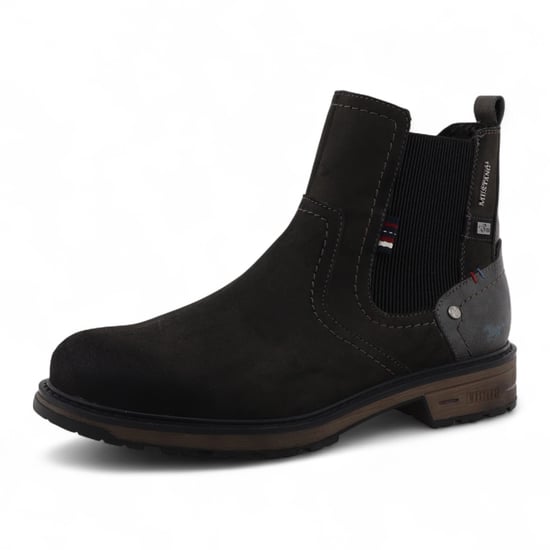 Mustang Herren-Chelsea-Stiefeletten, wasserabweisend, Dunkelgrau - Image 4