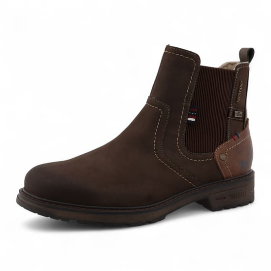 Mustang Herren-Chelsea-Stiefeletten, wasserabweisend, Mokka-Braun - Image 3