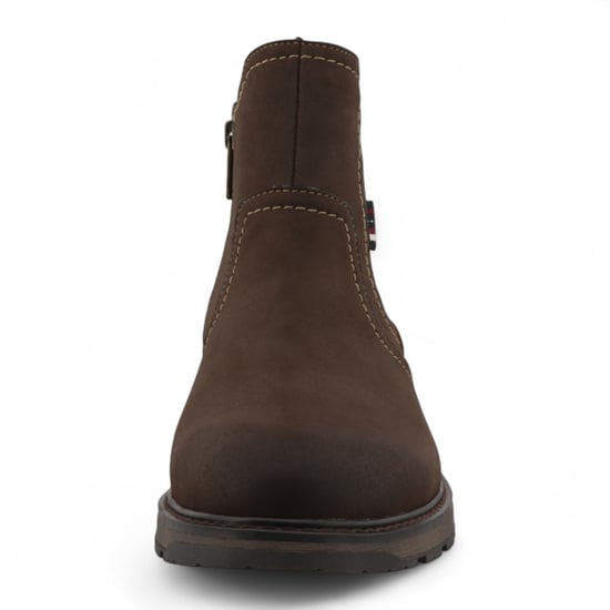 Mustang Herren-Chelsea-Stiefeletten, wasserabweisend, Mokka-Braun - Image 4