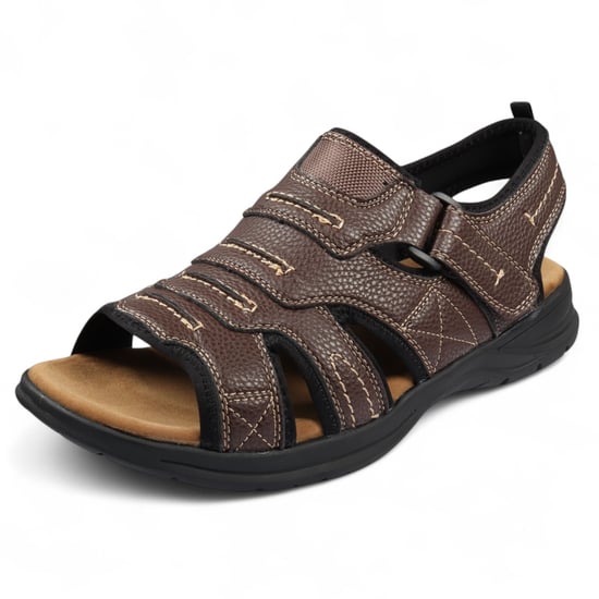 Leichte, lässige Sandalen für Herren in Marineblau mit offener Zehenpartie - Image 3