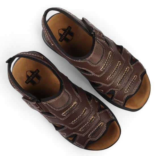 Leichte, lässige Sandalen für Herren in Marineblau mit offener Zehenpartie - Image 4