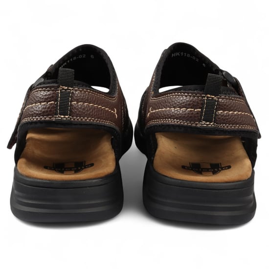 Leichte, lässige Sandalen für Herren in Marineblau mit offener Zehenpartie - Image 5