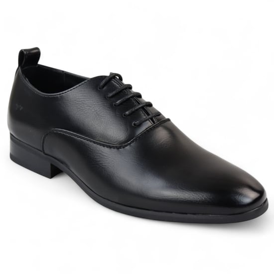 Klassische Oxford-Derby-Schuhe für Herren in Schwarz - Image 2