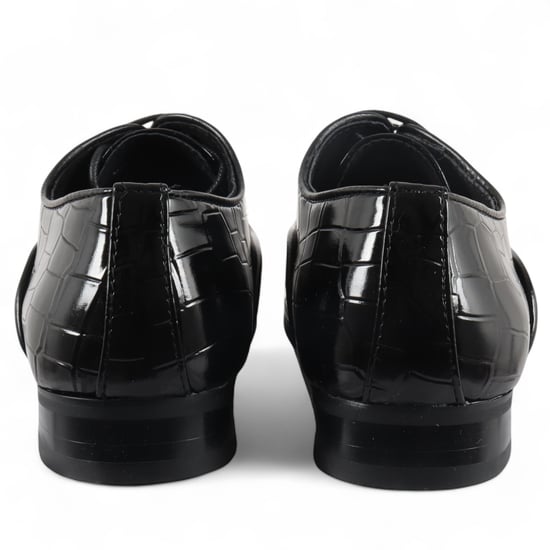Klassische Oxford-Derby-Schnürschuhe für Herren in Schwarz - Image 5