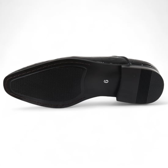 Klassische Oxford-Derby-Schnürschuhe für Herren in Schwarz - Image 6