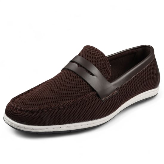 Atmungsaktive Slipper für Herren in Braun - Image 3