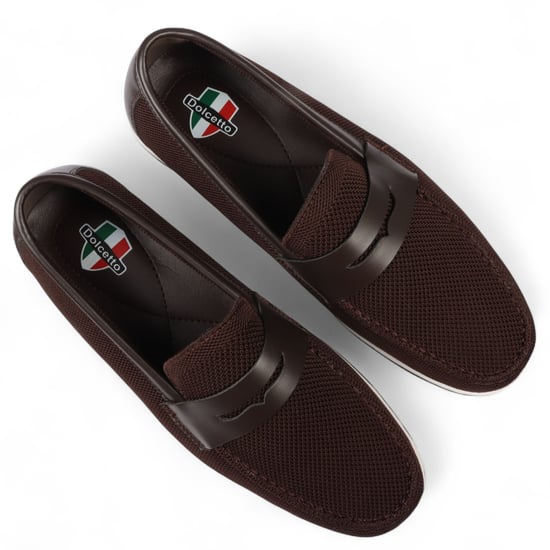 Atmungsaktive Slipper für Herren in Braun - Image 6
