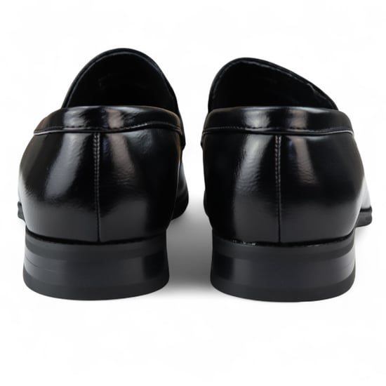 Herren Slip-On Loafer mit Lederfutter, schwarz - Image 5