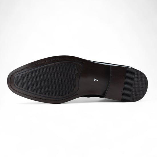 Herren Slip-On Loafer mit Lederfutter, schwarz - Image 6
