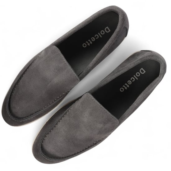 Robuste Slipper für Herren in Grau mit gepolsterter Innensohle - Image 3