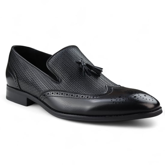 Herren Mokassin Loafer mit Quaste, elegante Slip-On-Abendschuhe - Image 3