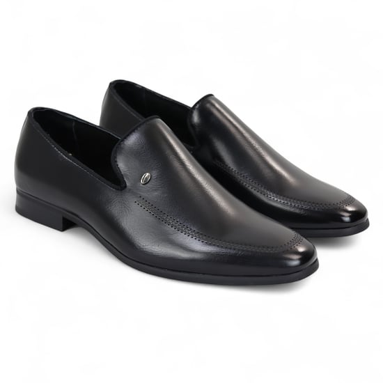 Herren Klassische Slip-On Loafer Formelle Schuhe Braun - Image 2