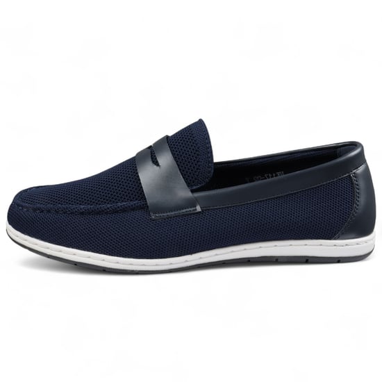 Atmungsaktive Slipper für Herren in Marineblau, leicht - Image 1