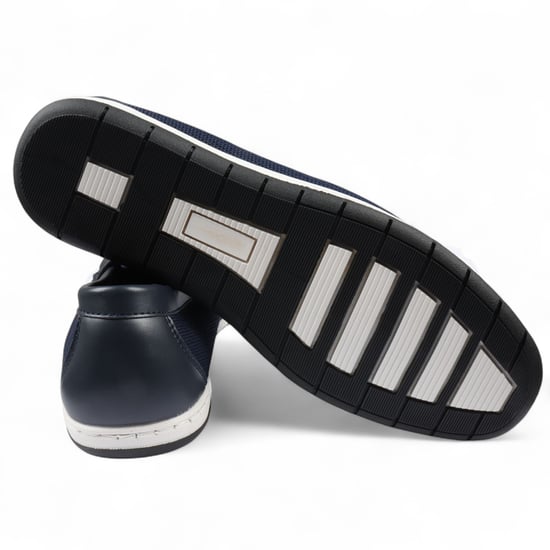 Atmungsaktive Slipper für Herren in Marineblau, leicht - Image 6