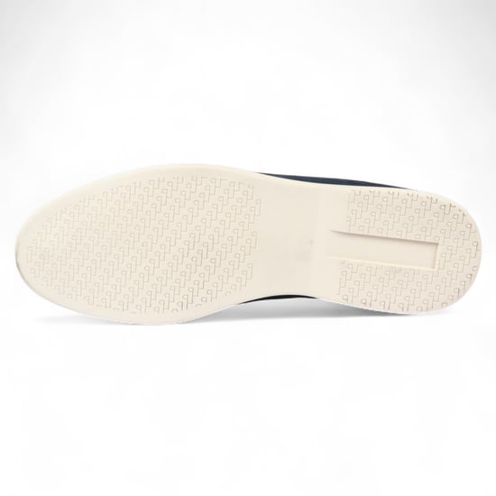 Robuste Slip-On-Loafer für Herren in Marineblau mit gepolsterter Innensohle - Image 5
