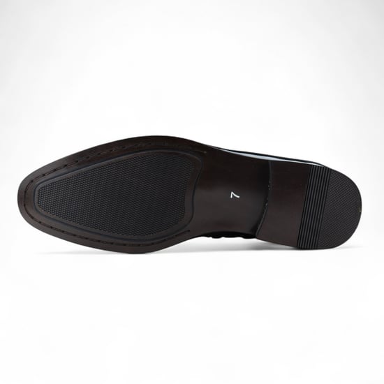 Elegante blaue Slipper für Herren mit Lederfutter und Samt-Schlupfschuhen - Image 6