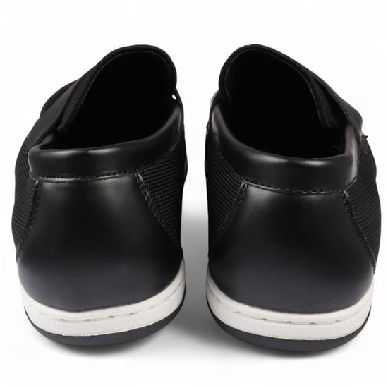 Atmungsaktive Slipper für Herren in Schwarz, leicht - Image 4