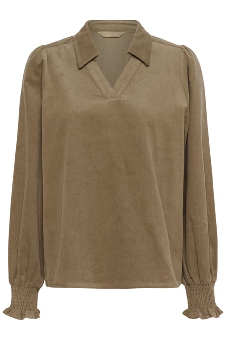 Langarm-Bluse CUrhaena Relaxed fit brown - Image 4