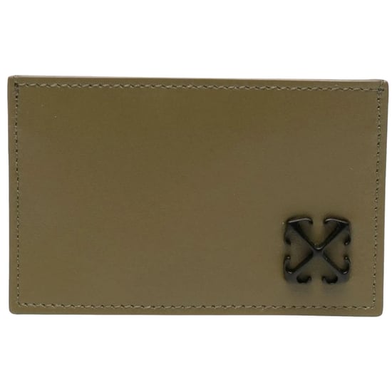 Off-white Jitney Simple Card Case Militärgrün Accessoires - Image 1
