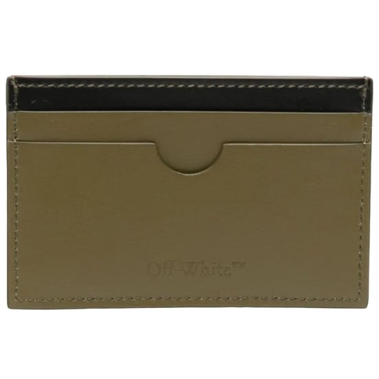 Off-white Jitney Simple Card Case Militärgrün Accessoires - Image 2
